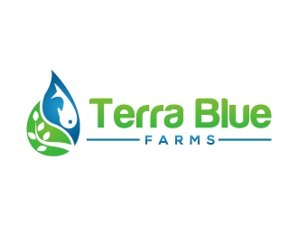 Terra Blue Farms logo design by Kirito