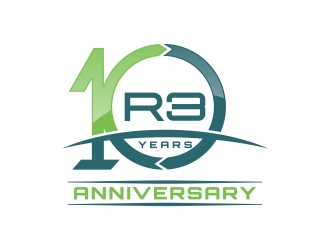 R3 Decsontruction logo design by graphicstar