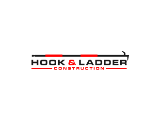 Hook & Ladder Construction logo design by bricton