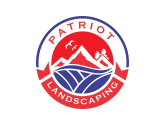 Patriot Landscaping logo design by cikiyunn