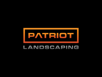 Patriot Landscaping logo design by N3V4