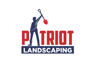 Patriot Landscaping logo design by YONK