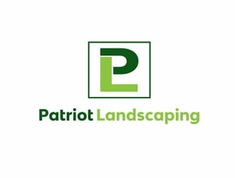 Patriot Landscaping logo design by Abril