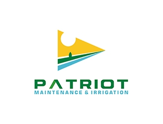 Patriot Landscaping logo design by Project48