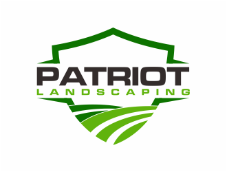 Patriot Landscaping logo design by mutafailan