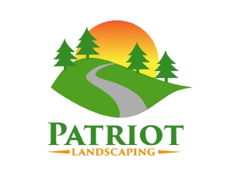 Patriot Landscaping logo design by AamirKhan