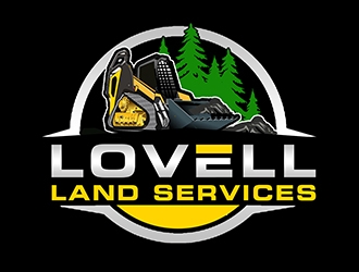 Lovell Land Services logo design by PrimalGraphics