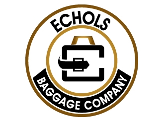 Echols Baggage Company   logo design by PMG