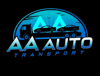 AA Auto Transport logo design by dshineart