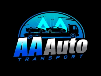 AA Auto Transport logo design by dshineart