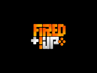 Fired Up! Gamer logo design by gcreatives