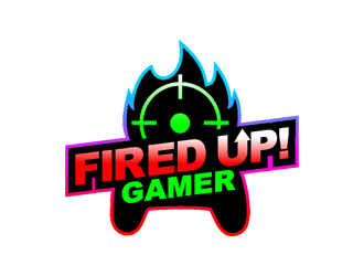 Fired Up! Gamer logo design by coco
