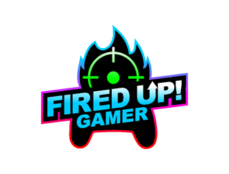 Fired Up! Gamer logo design by coco