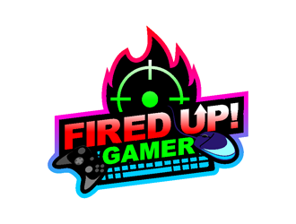 Fired Up! Gamer logo design by coco