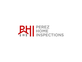 Perez home Inspections  logo design by fortunato