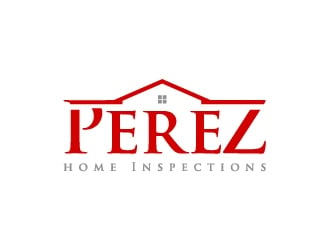Perez home Inspections  logo design by fortunato