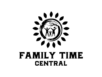 Family Time Central logo design by N3V4