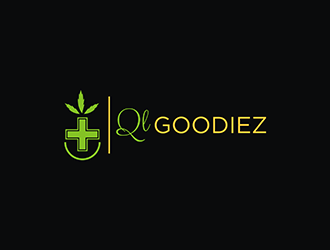 Q L goodiez logo design by EkoBooM