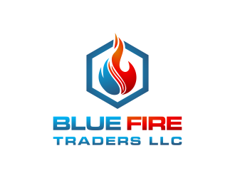 Blue Fire Traders LLC logo design by N3V4