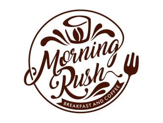 Morning Rush- breakfast and coffee logo design by Eko_Kurniawan