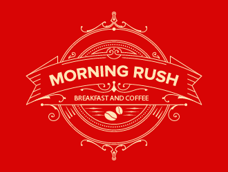 Morning Rush- breakfast and coffee logo design by czars