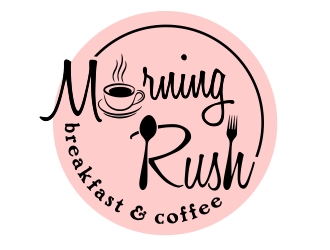 Morning Rush- breakfast and coffee logo design by aura