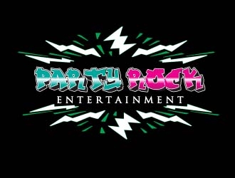 Party-Rock Entertainment logo design by Vincent Leoncito