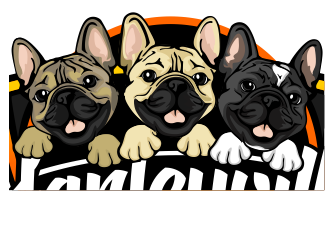 Harleyville French Bulldogs logo design by veron