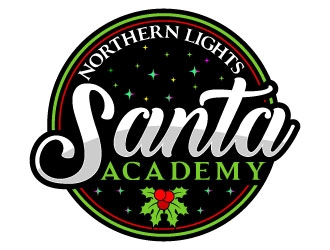 Northern Lights Santa Academy logo design by Suvendu