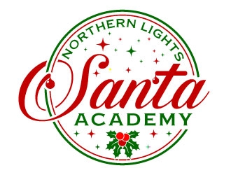 Northern Lights Santa Academy logo design by Suvendu