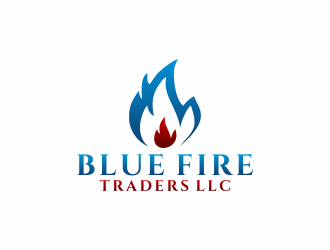 Blue Fire Traders LLC logo design by checx