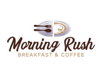 Morning Rush- breakfast and coffee logo design by MUSANG