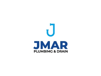 jmar plumbimg & drain logo design by aryamaity