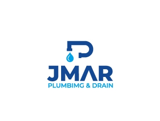 jmar plumbimg & drain logo design by aryamaity