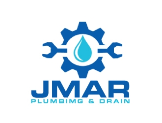 jmar plumbimg & drain logo design by AamirKhan