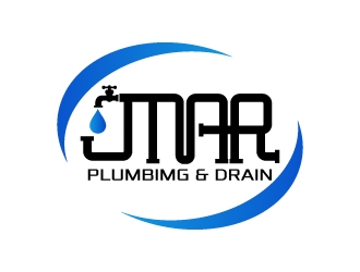 jmar plumbimg & drain logo design by ozenkgraphic
