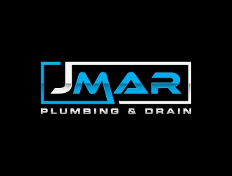 jmar plumbimg & drain logo design by labo