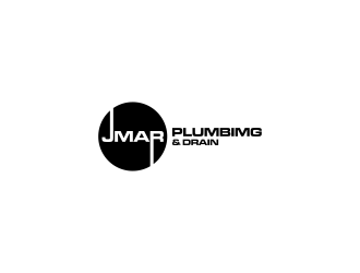 jmar plumbimg & drain logo design by RIANW