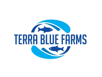Terra Blue Farms logo design by Foxcody