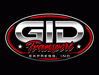 GID Transport Express Inc logo design by ORPiXELSTUDIOS