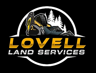 Lovell Land Services logo design by PrimalGraphics