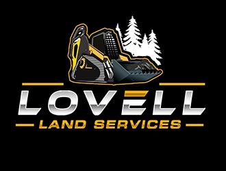 Lovell Land Services logo design by PrimalGraphics