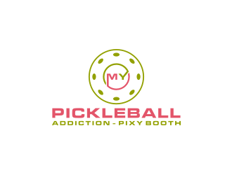 My Pickleball Addiction - Pixy Booth logo design by bricton