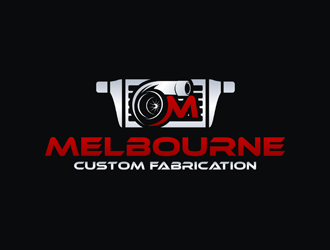 Melbourne Custom Fabrication logo design by Rizqy