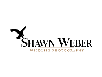 Shawn Weber Wildlife Photography logo design by kakikukeju