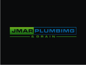 jmar plumbimg & drain logo design by bricton