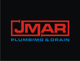 jmar plumbimg & drain logo design by Sheilla
