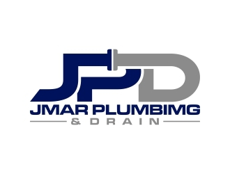 jmar plumbimg & drain logo design by agil