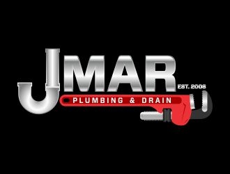 jmar plumbimg & drain logo design by mykrograma