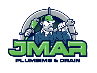 jmar plumbimg & drain logo design by serprimero